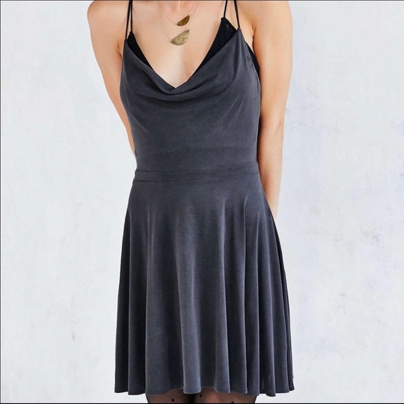 Silence + Noise Cowl Neck/Backless Dress - Picture 3 of 7